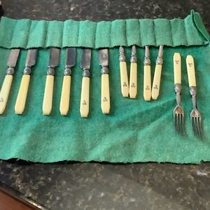 Vintage Irish Cutlery Set